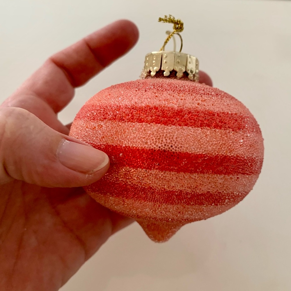 Set of 10 Vintage Blown Glass Christmas Ornaments - Picture 10 of 12